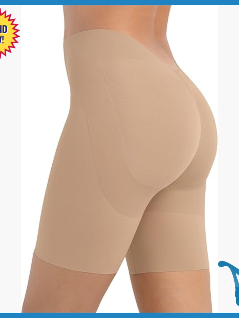 Large Shapewear Shorts Tummy Control Low Back Seamless Under Dresses